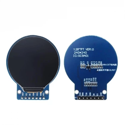 tft display 1.28 inch tft lcd display module round rgb 240*240