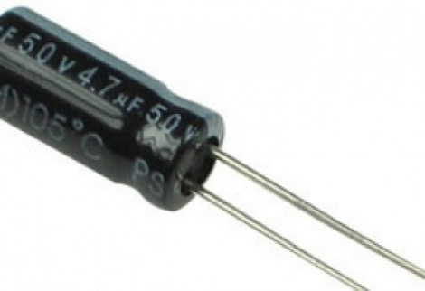 Electrolytic capacitor 4.7uF 50V