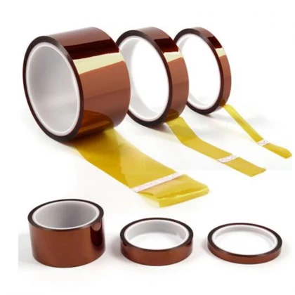 20mm Brown gold finger high temperature and heat resistant tape polyimide industrial solder mask 3D printer